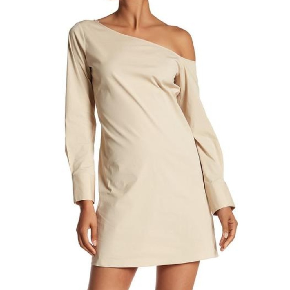 Theory Ulrika B One Shoulder Dress